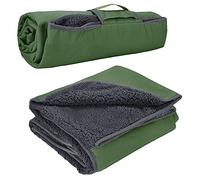 Kato Tirrinia Coperta da campeggio impermeabile, coperta da esterno cabina di dormire coperta da viaggio Sandproof caldo Picnic coperta in pile per il campeggio, viaggi, spiagge, cani e uso domestico