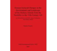 Katrin Fenech Human-Induced Changes in the Environment and Landscape (Tascabile)