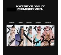 KATSEYE - WILD [5 membri ver. SET] 5 album + set di cartoline fotografiche extra