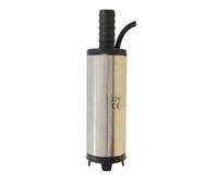 KATSU 12V 51mm Pompa di Trasferimento del Carburante Diesel Olio in Acciaio Inossidabile, Sommergibile Acqua Pompa con Clip e 3m Cavo per Campeggio, Auto, Caravan, Marino, Barca 482107