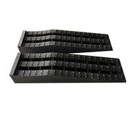 KATSU 2 rampe di servizio per auto da officina in plastica resistente per garage (profilo basso)
