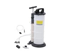 KATSU 9 Litri Pompa dell'olio per Vuoto Pneumatica Manuale e Pompa di Aspirazione per Estrattore di Liquidi per Auto, Moto, Motori Marini 481511