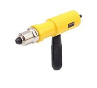 KATSU Adattatore per Pistola Rivettatrice, Elettrico Adattatore per Rivetti Ciechi Adattatore per Rivettatrice per Avvitatori a Batteria e Trapani, con Rivetti 3,2/4,0/4,8 mm