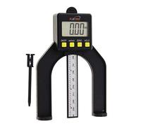KATSU Calibro di Profondità Digitale 0-80mm Strumento di Misurazione di Altezza e Profondità Digitale per Router di Trimmer Sega da Tavolo Fresa per Lavorazione del Legno - Schermo Grande