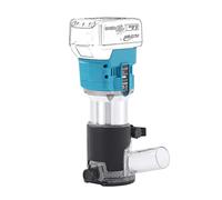 KATSU FIT-BAT 21V Cordless Rrifilatore Legno Laminatore Router Falegname Strumento con 2 Mandrini Pinze 1/4" e 6mm, senza Batteria o Caricabatterie 102760