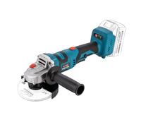 KATSU FIT-BAT 21V Smerigliatrice Angolare a Batteria Brushless 115 mm 125mm, 3 Velocità, con Manico Girevole, per Lucidatura Smerigliatura, Batterie Non Incluse 102620