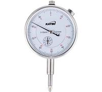 KATSU Indicatore di Quadrante 0-10 mm, Precisione 0,01 mm Indicatore del Quadrante del Macchinista da Viaggio Misuratore di Misurazione Strumento di Alta precisione 401120