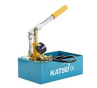 KATSU Pompa di prova della pressione della tubazione, prova di tenuta idraulica 5L 0-50Bar manuale per l'ispezione dell'installazione del sistema di tubazioni dell'acqua calda e fredda 318927