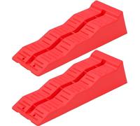 KATSU Rampe di Livellamento per Roulotte 2 Pezzi Capacità 5 Ton 3 Livelli Cunei Livellamento Camper da Campeggio in Plastica per Impieghi Gravosi per Garage Officina Auto