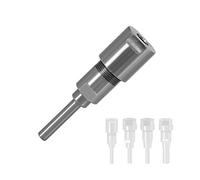 KATSU Router Bit Prolunga Mandrino per Pinza Adattatore 1/4" a 1/4" per Lavorazione del Legno Fresatura Incisione Rifilatrica Utensile per Tornio CNC 133390