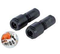 KATSU Tools Adattatore convertitore per smerigliatrice angolare, set da 2 pezzi, da M10 a 3 mm e 6 mm, strumento di conversione per utensili rotanti per molatura, lucidatura e intaglio