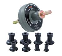 KATSU Tools Kit di fissaggio per trapano per trapano per valvola di perforazione per rettifica piccolo motore con 8 aspirazioni, risparmio di manodopera piccola valvola del motore Lapper Kit 450313