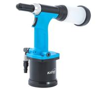 KATSU Tools Kit rivettatrice pneumatica, design a ventosa, pistola per rivetti ad aria resistente per rivetti da 2,4 - 4,8 mm, strumento professionale per la riparazione dell'auto, modello 211390