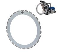 KATSU Tools Lama di ricambio per sega ad anello per motore a benzina, 400 mm, in acciaio legato, per sega ad anello a benzina 101160 o altre marche