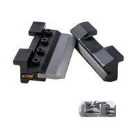 KATSU Tools Morsa da 100 mm per freno in metallo, capacità massima di piegatura 14 Ga/2 mm in acciaio dolce e alluminio da 3 mm, modello 165152
