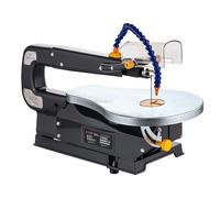 KATSU Tools Sega a Traforo 16 Pollici 85W con Tavolo di Lavoro Inclinabile a 45°, Cambio Lama Senza Attrezzi, per Lavorazione del Legno, Hobby, Artigianato e Fai-da-Te 100071