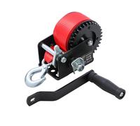 KATSU Tools Verricello Manuale 600lbs 270kg con Cinghia in Poliestere da 6m, per Rimorchi Barche, Camper e Applicazioni Marine 325920