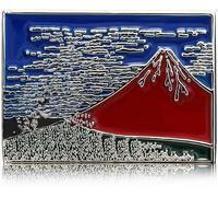 Katsushika Hokusai giapponese Ukiyo-e Giappone spilla per uomo donna, spille per uomini abiti C0057, Metallo, lega.