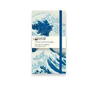 Katsushika Hokusai: The Great Wave Flame Tree Sticky Notes Folder