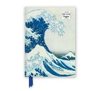 Katsushika Hokusai the Great Wave: Foiled Dot Grid Journal