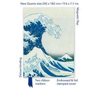 Katsushika Hokusai: The Great Wave (Foiled Quarto Journal)