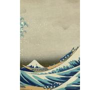 Katsushika Hokusai “The Great Wave off Kanagawa” Hardcover Notebook: 100 Lined Pages (College Ruled) | Japanese Art Journal, Elegant Writing Notebook & Gift for Creatives