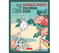 Katsushika Hokusai . Tuttle Studio Hokusai Prints Coloring Book (Tascabile)