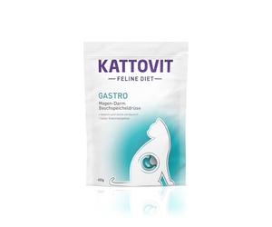 Kattovit - Cibo secco Gastro per gatti | Cibo secco per gatti per sostenere il sistema gastrointestinale | Alimento dietetico completo per gatti adulti | 6 x 400 g