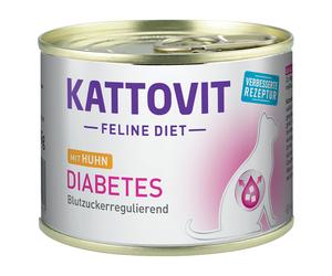 Kattovit Diabete / Peso Alimento umido per gatti - 6 x 185 g Pollo