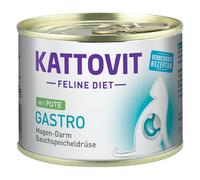 Kattovit Gastro 6 x 185 g Alimento umido per gatti - Tacchino