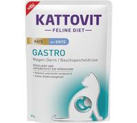 Kattovit Gastro Paté 30 x 85 g Umido per gatto - con Anatra