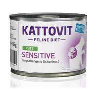 Kattovit Sensitive Ipoallergenico - 6 x 185 g Tacchino