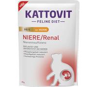 Kattovit Renal Paté con Pollo Umido per gatto - 10 x 85 g