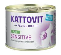 Kattovit Sensitive Ipoallergenico - 6 x 185 g Tacchino