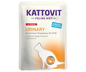 Kattovit Urinary Buste 24 x 85 g Alimento umido per gatti - Vitello