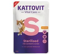 Kattovit Vital Care Sterilised Buste con Pollo Alimento umido per gatti - 6 x 85 g