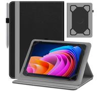 KATUMO Custodia universale per tablet da 10 pollici, custodia in pelle per PRITOM M10 / MAX LEGEN/AWOW/TCL/Tibuta A70W / BEYNIVAN / Plyisty/DOOGEE T10 Pro / DOOGEE U10 / U10KID Tablet da 10,1 pollici