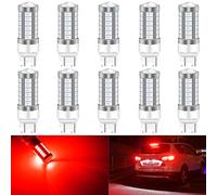 KATUR 10 pz 7443 7444NA 5630 33-SMD Rosso 900 Lumen LED Girare la Luce di Arresto del Freno della Lampada del Segnale Lampadina 12V 3,6W