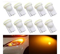 KATUR 10 pz T10 168 194 175 2825 W5W Ambra COB LED Lampadine Strumento Cluster Luci di Segnale Interno Angolo Lato Marker Dashboard Lampadine