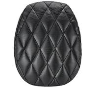 KATUR Cuscino per Sella Monoposto per Motocicletta Cuscino Sedile Pilota Posteriore Nero Cucitura per Sedile in Pelle Sintetica con Harley Sportster 72 48 1200X 1200V 2010-2015 (Diamante)