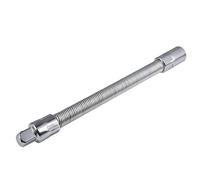 KATUR Set di cricchetti a prolunga con presa flessibile, snodo elastico snodato snodo di collegamento, supporto per punte adattatore per albero di trasmissione (gambo 1/2 pollice lunghezza 250mm)