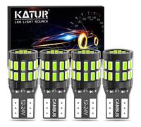 KATUR T10 W5W LED Lampadina Cuneo LED Canbus Senza Errori Super Lum