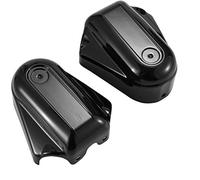 KATUR Tappo Copri ASSE Posteriore Tappo Forcellone in Plastica ABS Bar Shield Compatibile con Harley Softail Flstc Flstn 08-Later (Nero)
