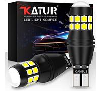 KATUR W16W 921 T15 912 LED Lampadina CANBUS Error Free Non Polarità 6500K 3030 20SMD 12V 24V per parcheggio retromarcia luci Posteriori di retromarcia (2PC, Bianco)