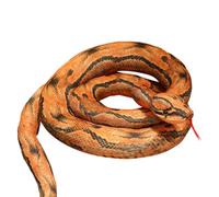 Katutude Peluche gigante a forma di serpente, 110 cm Peluche gigante a forma di serpente Peluche realistico Peluche a forma di serpente Decorazione di Halloween Peluche Bambola di peluche Puntelli pe