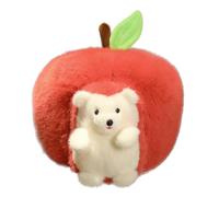 Katutude Peluche per bambini, a forma di mela, riccio, peluche gigante, morbido cuscino riccio, giocattolo per cuscini di compleanno