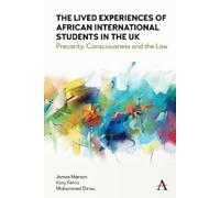Katy Ferris Moham The Lived Experiences of African Internati (Copertina rigida)