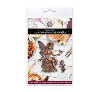Katy Sue Craft Moulds - Stampo in silicone a forma di fata della foresta, per creazioni artistiche e miste, da utilizzare con argilla polimerica e ad asciugatura all'aria, resina, cera, porcellana
