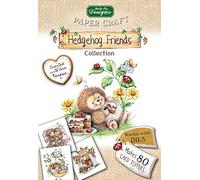 Katy Sue Designs Hedgehog Friends Collection Kit per la creazione di Biglietti, Nessuno, none