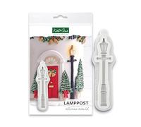 Katy Sue Katy Sue Christmas Moulds - Stampo in silicone a forma di lampione per decorare torte natalizie e artigianato di argilla natalizia. Da utilizzare con fondente e argilla essiccante all'aria